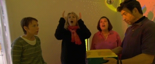 SJ Tech interactive products wowed parents on BBC's DIY SOS